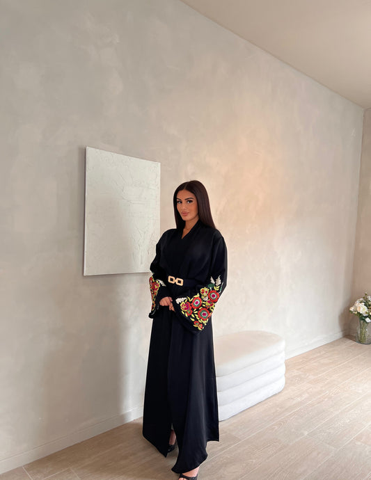 Abaya Oriental Noir