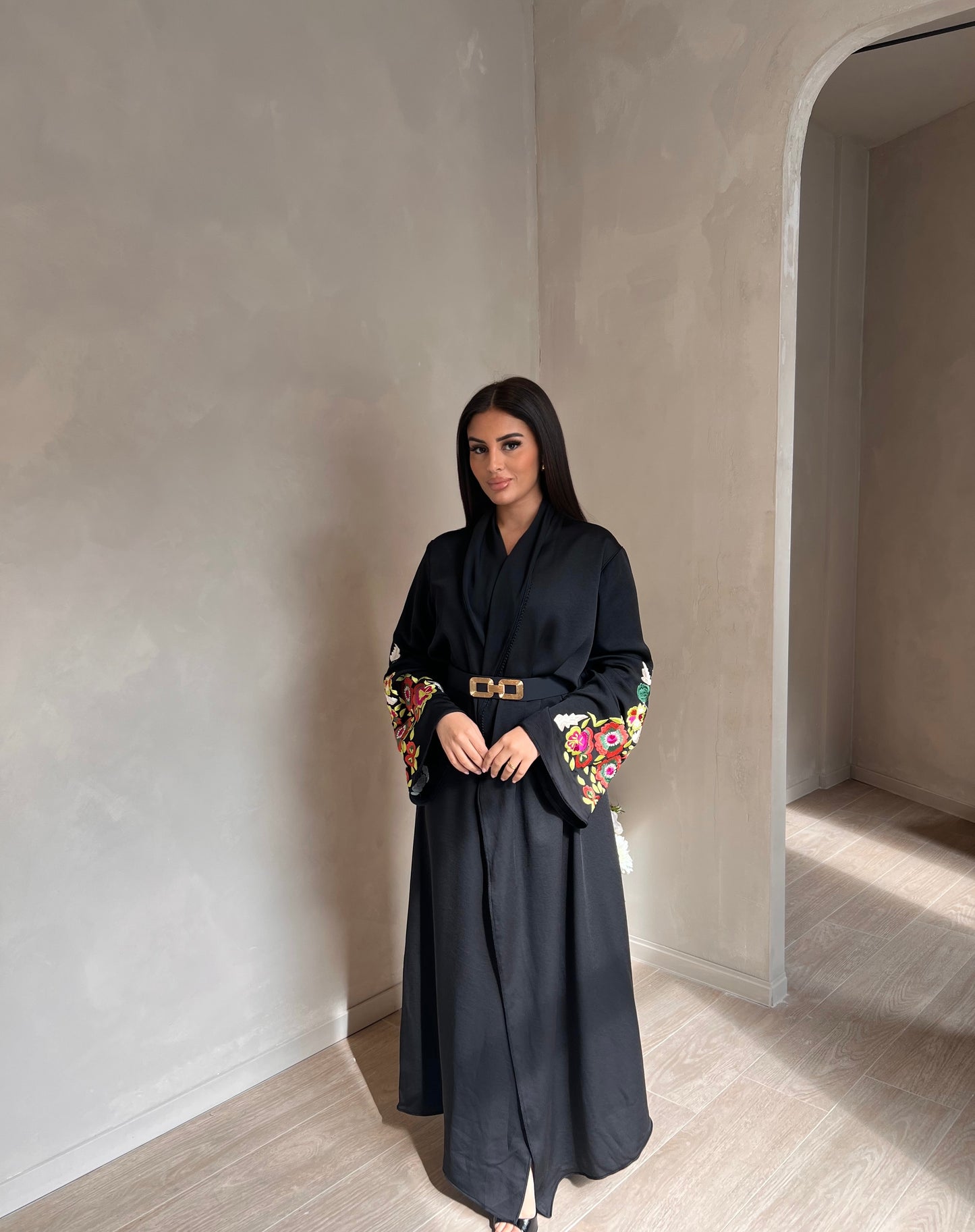 Abaya Oriental Noir